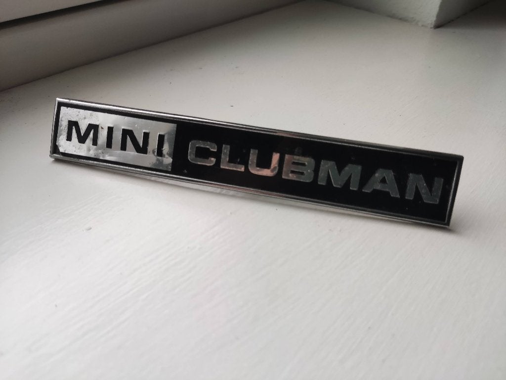 Mini Clubman embleem logo, Ophalen of Verzenden