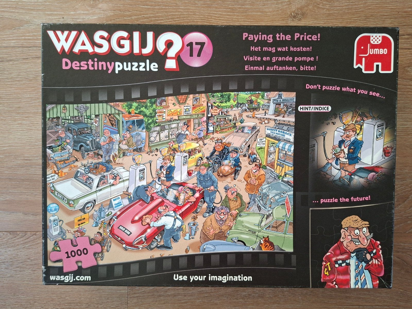 Wasgij 1000 stukjes puzzel, Hobby en Vrije tijd, Denksport en Puzzels, Ophalen of Verzenden, 500 t/m 1500 stukjes, Gebruikt, Legpuzzel