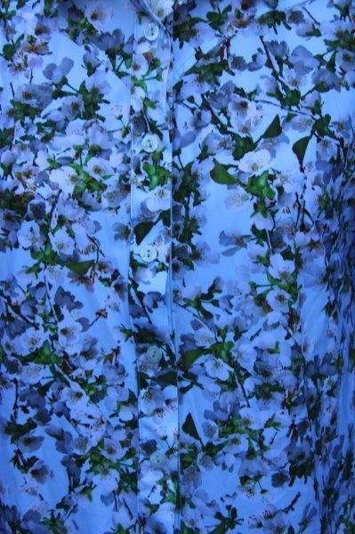 Doorknoopjurk licht blauw/ wit Jane Lushka mt XL Travel Vast, Blauw, Maat 46/48 (XL) of groter, Ophalen of Verzenden, Zo goed als nieuw