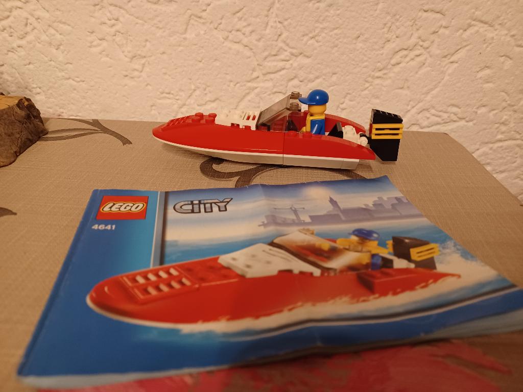 LEGO City Speedboot - 4641, Compleet, Lego, Ophalen of Verzenden, Complete set