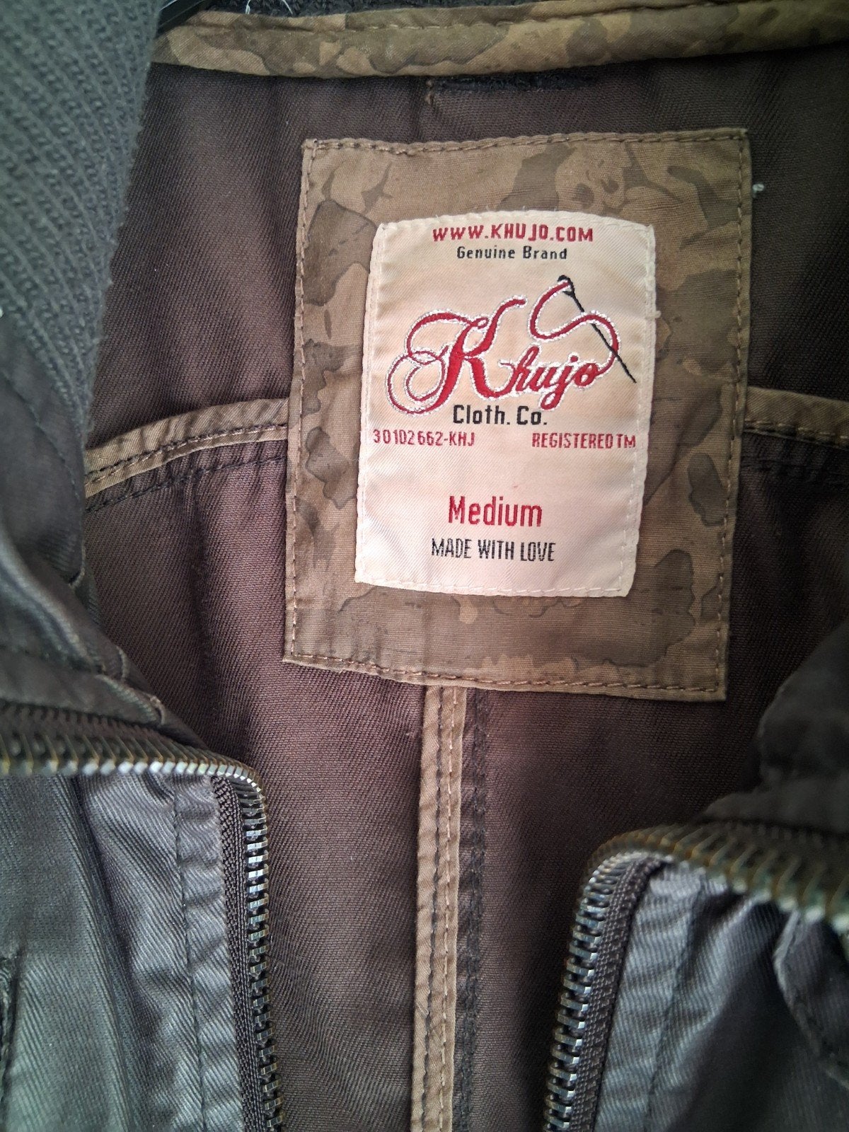 Khujo jas maat M dames, Kleding | Dames, Bruin, Khujo, Gedragen, Ophalen