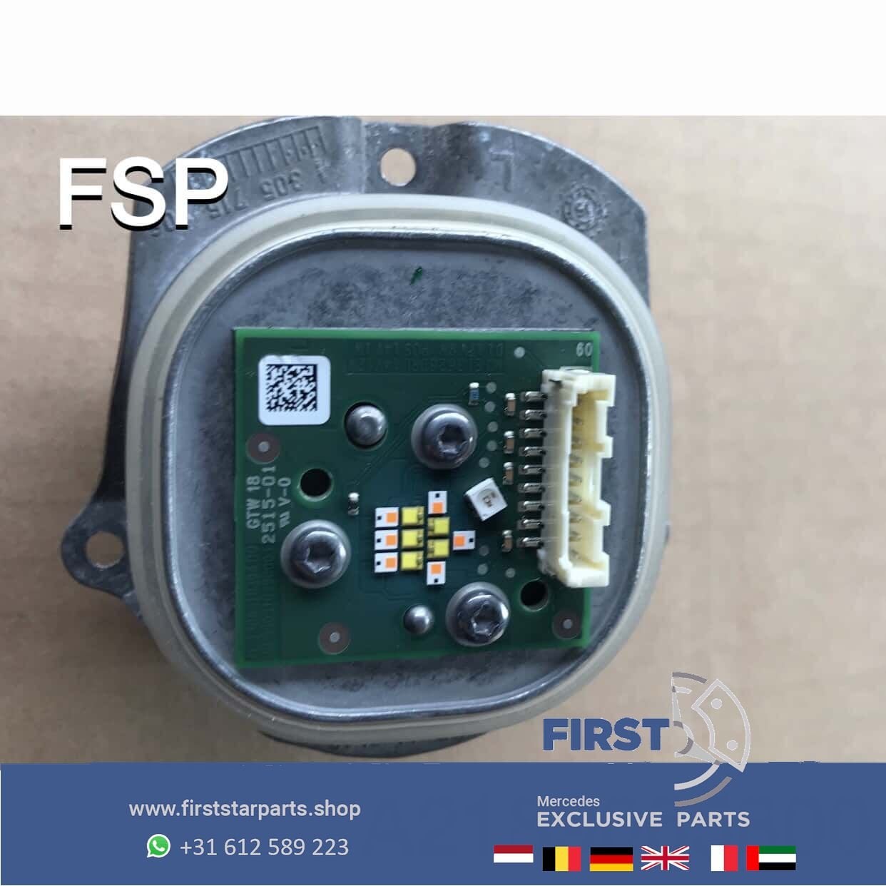 A2189065800 LED KOPLAMP MODULE LINKS W246 W218 W156 W166 W29, Gebruikt, -, Ophalen of Verzenden, -