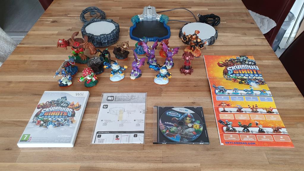 Skylanders Giants & Imaginators Wii/Wii U, Avontuur en Actie, Gebruikt, 2 spelers, Eén computer