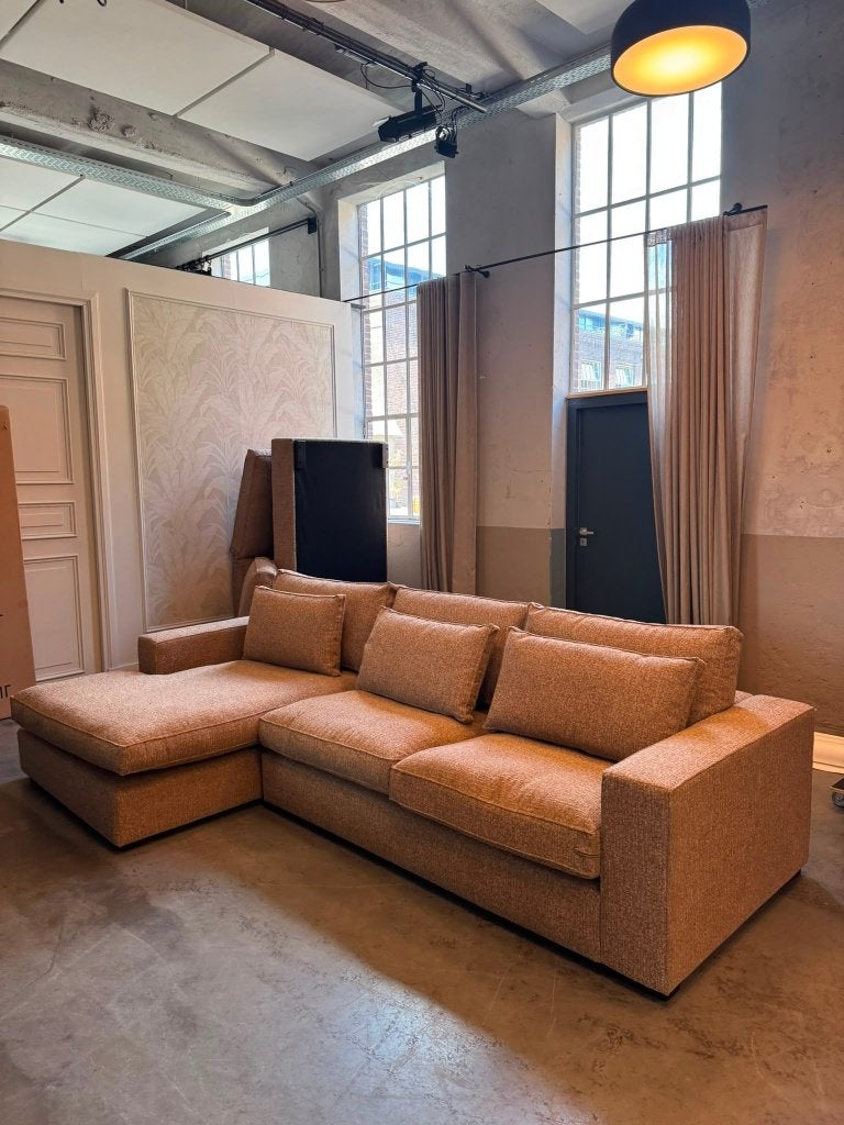Hoekbank Annabelle l Whoon | Room108 l van €2763 voor €1599, Ophalen, 100 tot 125 cm, Hoekbank, Stof