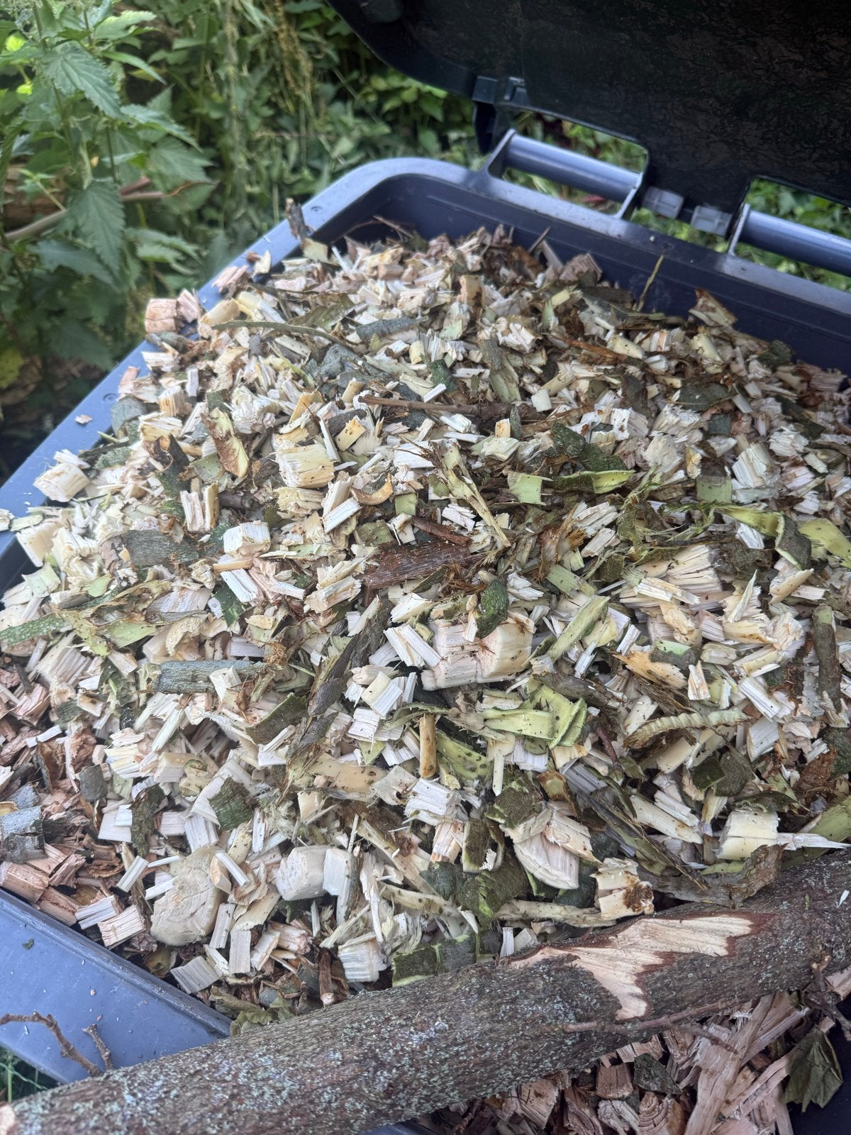 Houtsnippers voor decoratie in de tuin - Droog en Nat, Tuin en Terras, Zand, Gebruikt, Overige typen, Ophalen