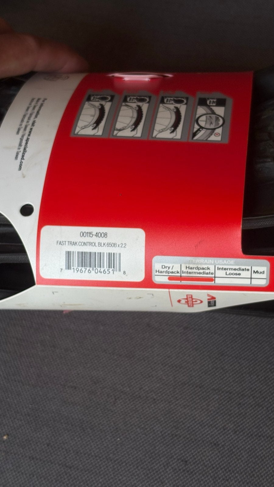 Specialized Fast Trak Control 650Bx2.2 MTB band, Fietsen en Brommers, Band, Nieuw, Ophalen of Verzenden, Mountainbike