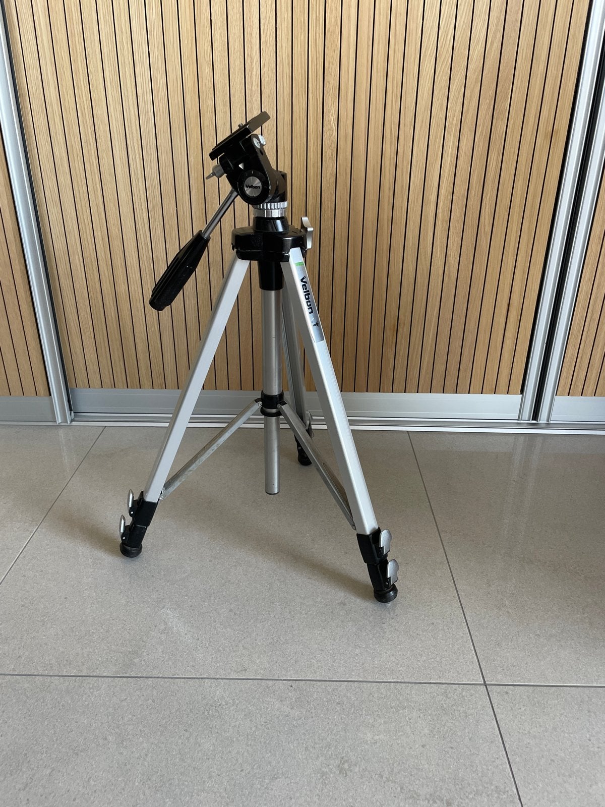 Velbon statief met balhoofd, Gebruikt, 125 cm of minder, Velbon, Met balhoofd
