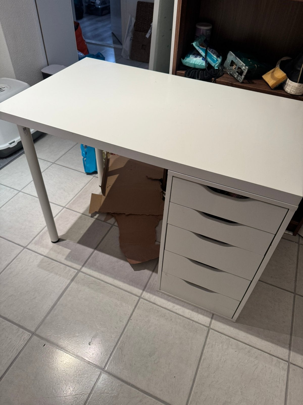 Alex bureau ikea, Ophalen, Zo goed als nieuw