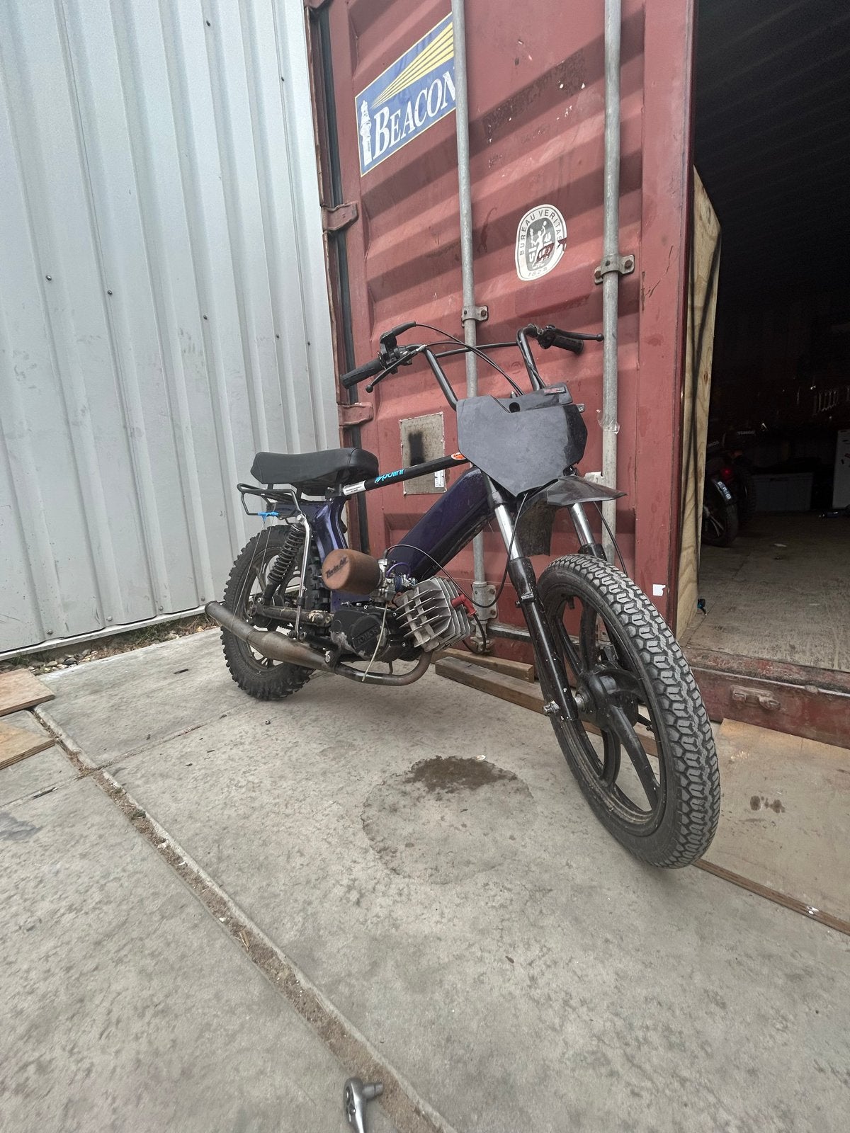Snelle Tomos 74cc met KTM koppeling en HPI 210 ontsteking, Ophalen of Verzenden, Gebruikt