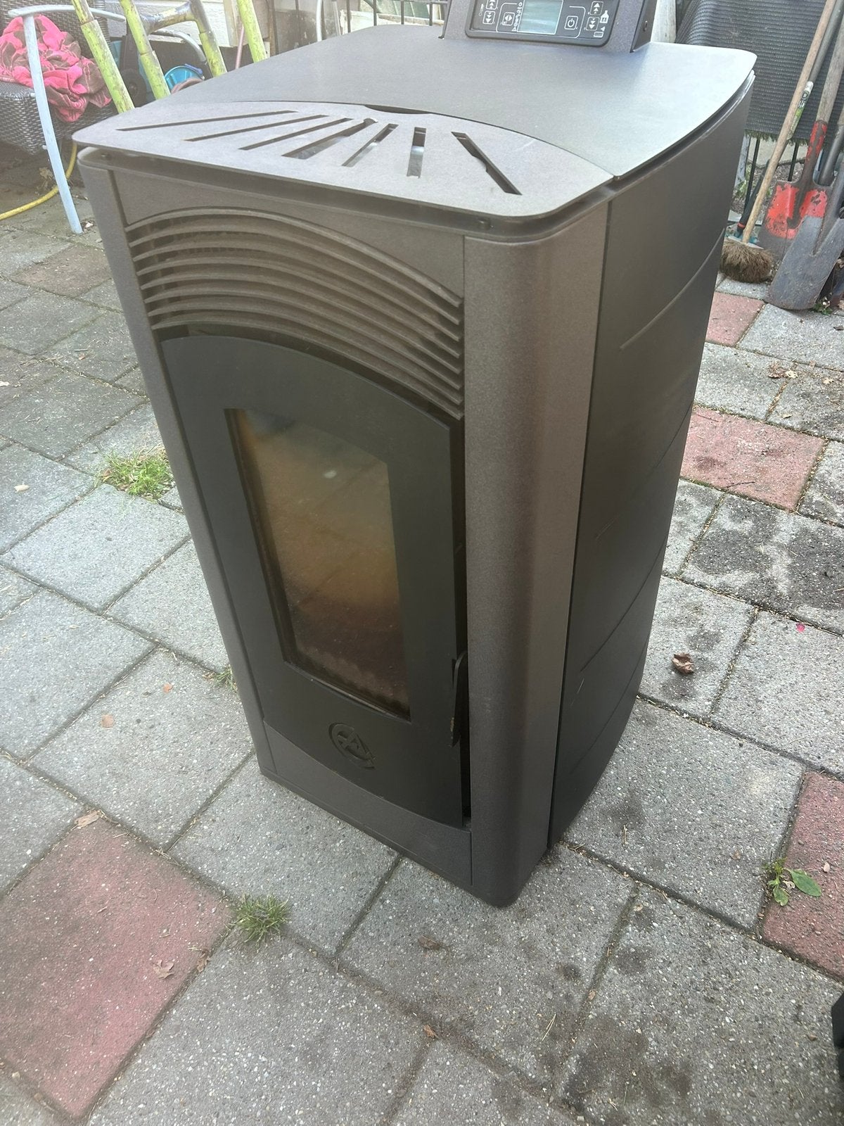 Pelletkachel met storing, Huis en Inrichting, Kachels, Ophalen, Gebruikt, Overige brandstoffen, Pelletkachel