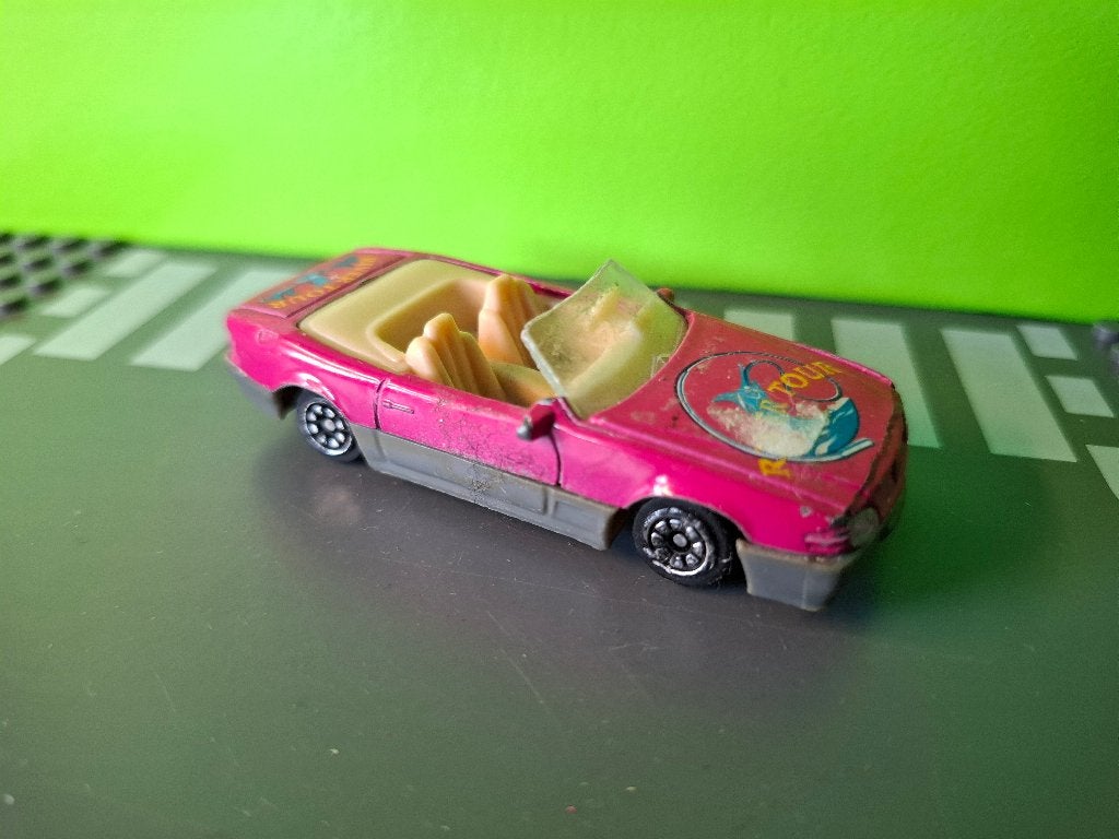 Onbekend - Mercedes 500SL [roze] 1/60 1, Ophalen of Verzenden, Gebruikt, Auto