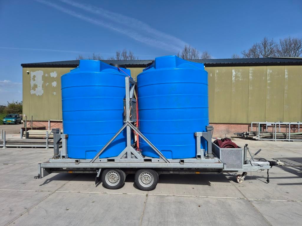 Aanhangwagen met 10m3 watertank, Auto diversen, Aanhangers en Bagagewagens, Ophalen
