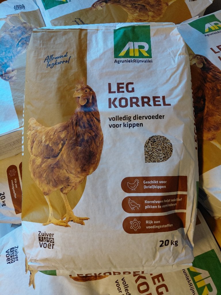 legkorrel/kippenkorrel/kippenvoer/krielkippenvoer, Geslacht onbekend, Kip