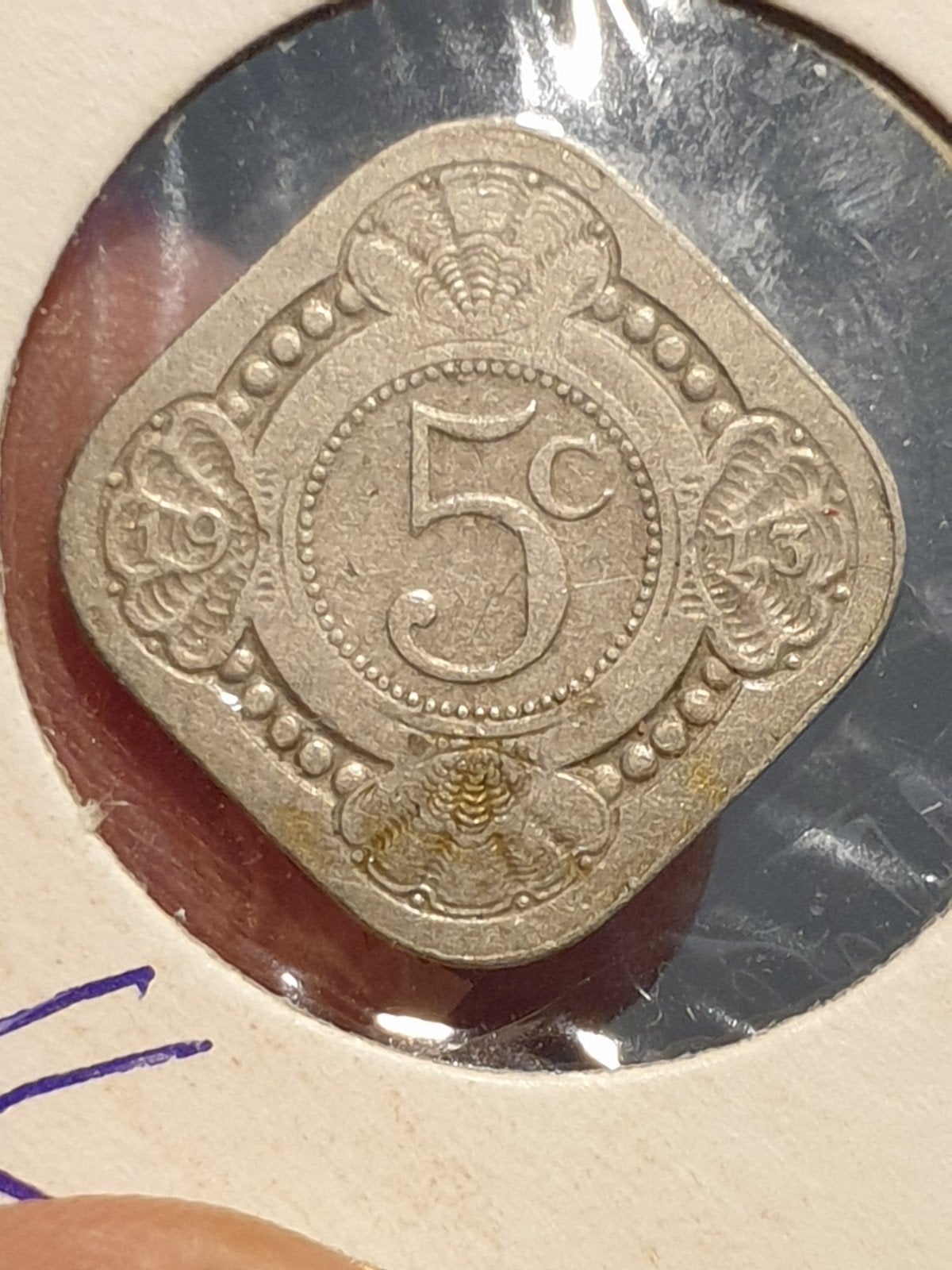 5 cent 1913 nr.7 (06), Postzegels en Munten, Ophalen of Verzenden, Koningin Wilhelmina