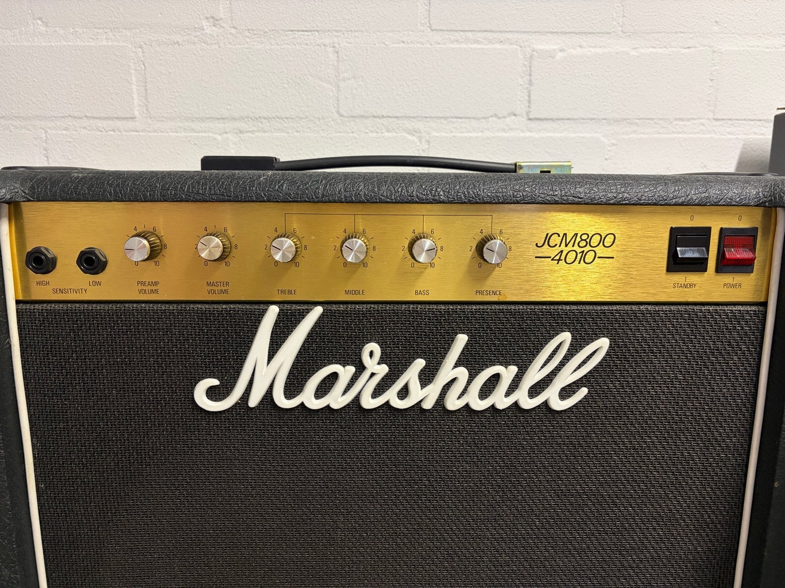 Marshall JCM800 4010 50 Watt LEAD Gitaarversterker, Ophalen, Gebruikt, Gitaar, 50 tot 100 watt