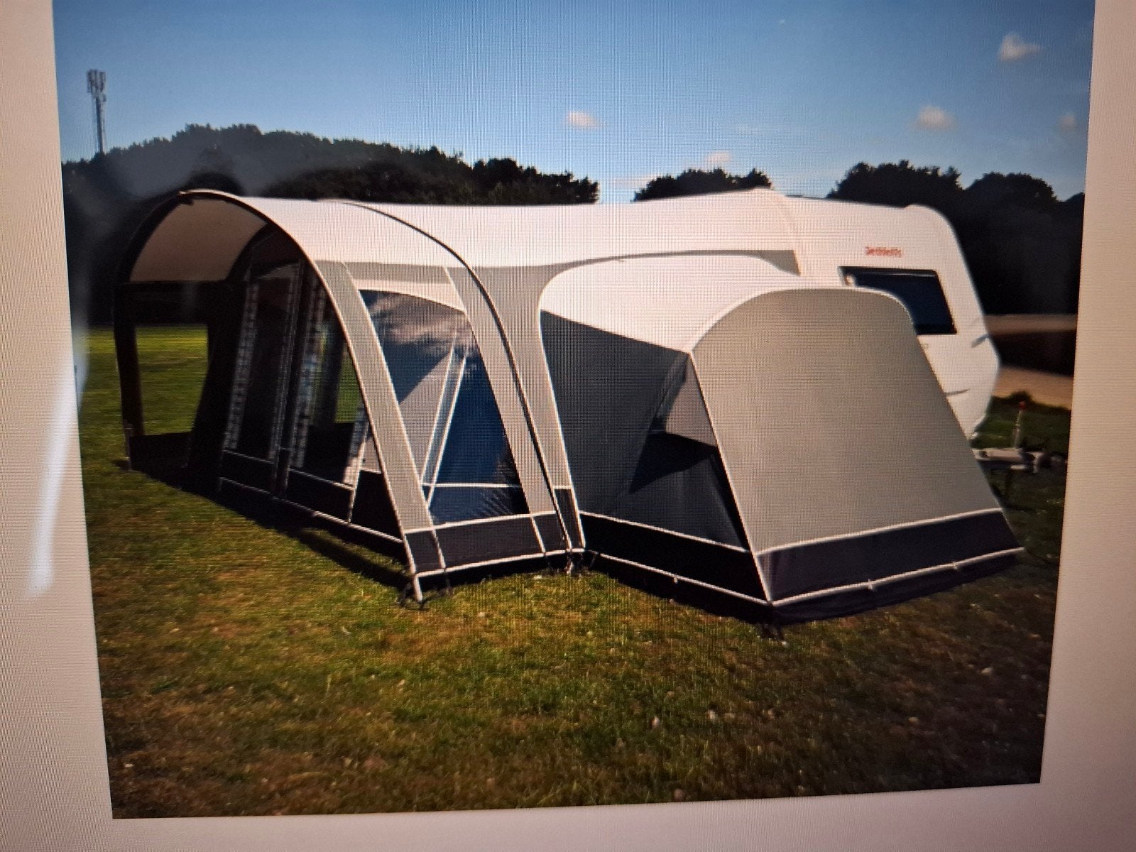 Unico zijtent met binnen tent, Ophalen
