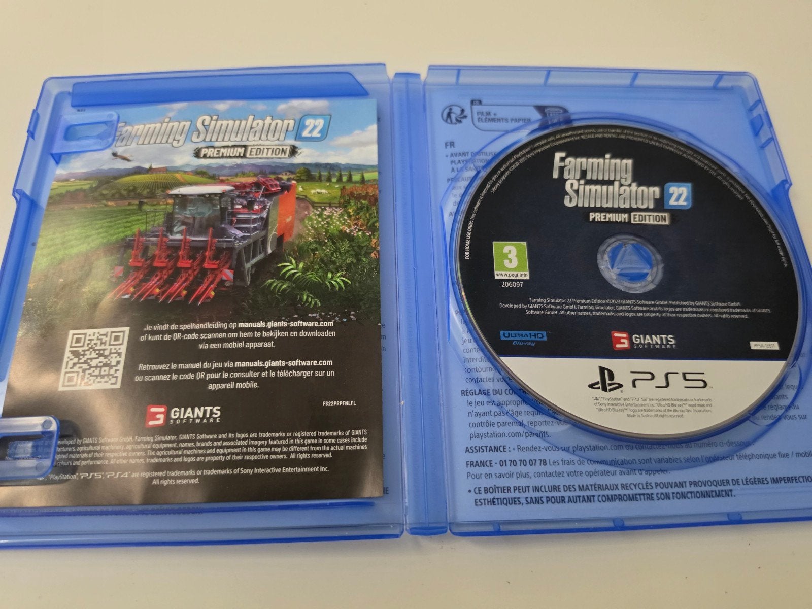 Farming Simulator 22 Premium Voor Playstation 5 Lees Goed, Online, Max-Eyth-Str. 1, 85356 Freising, Duitsland, 1 speler, Info@giants-software.com