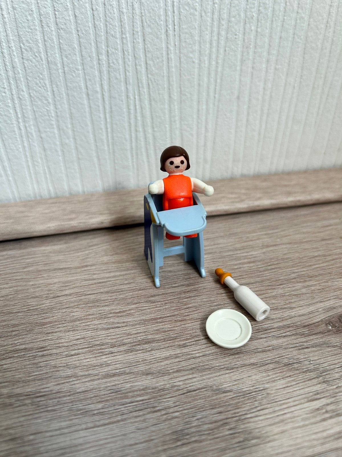 Playmobil baby in kinderstoel, Ophalen of Verzenden, Zo goed als nieuw