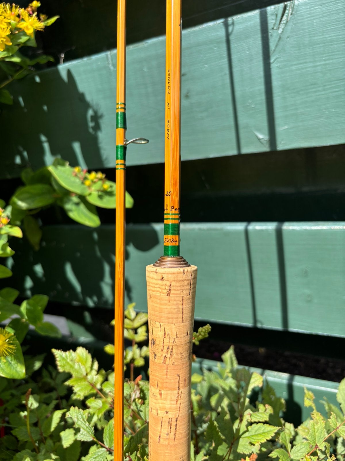Pezon et Michel Luxor Luxe 500 splitcane met hoes zgan, Ophalen of Verzenden, Zo goed als nieuw, Werphengel