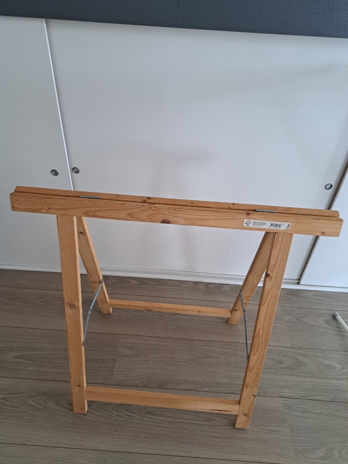 1 houten schraag, Tafelpoot, 50 tot 100 cm, Modern, Scandinavisch, Nieuw