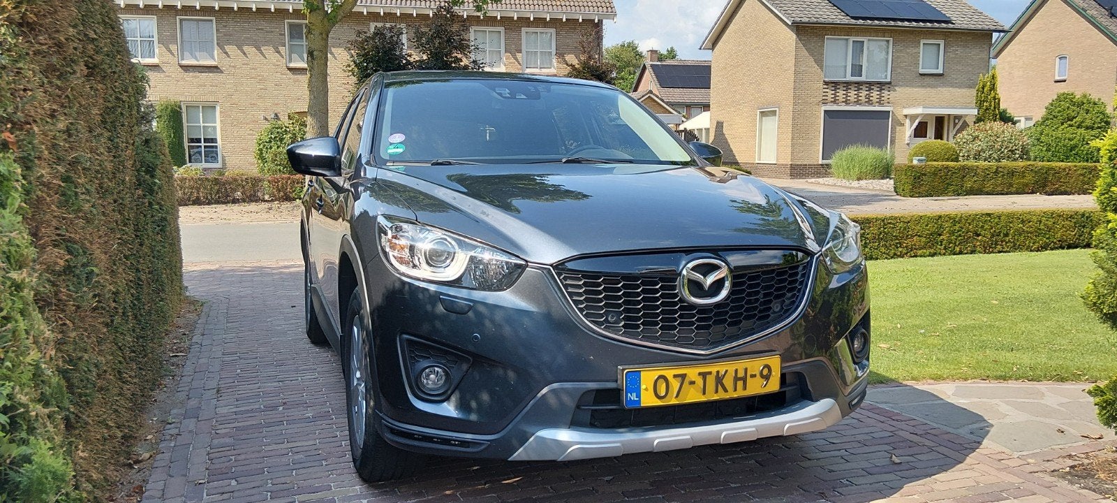 Mazda CX-5 2.0 121KW 2WD 2012 Grijs, Voorwielaandrijving, Stof, Zwart, 4 cilinders