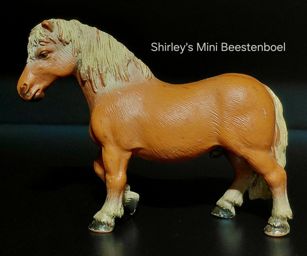 schleich haflinger ruin, Verzamelen, Dierenverzamelingen, Zo goed als nieuw, Beeldje of Figuurtje, Paard, Ophalen of Verzenden