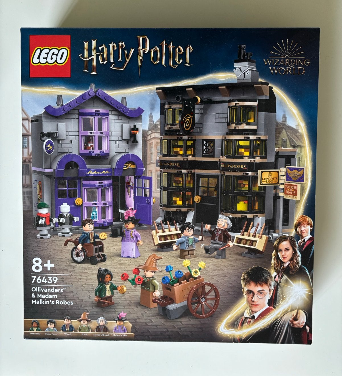 Lego 76439, Olivander&madame Mallekins gewaden, Lego, Ophalen of Verzenden, Compleet, Complete set