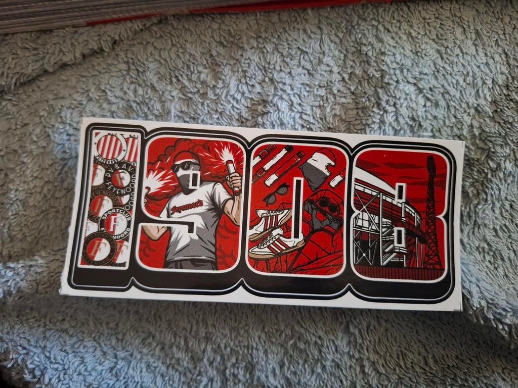 Sticker Feyenoord, Ophalen of Verzenden, Nieuw, Sport