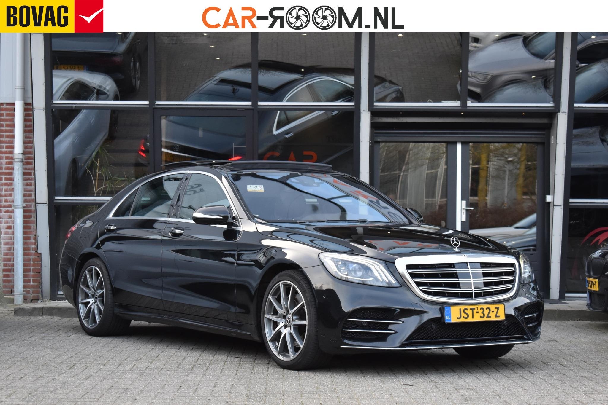 Mercedes-Benz S-klasse 450 4Matic Lang Premium Plus Amg Pano, Auto's, Automaat, Dealer onderhouden, Bedrijf, Sedan