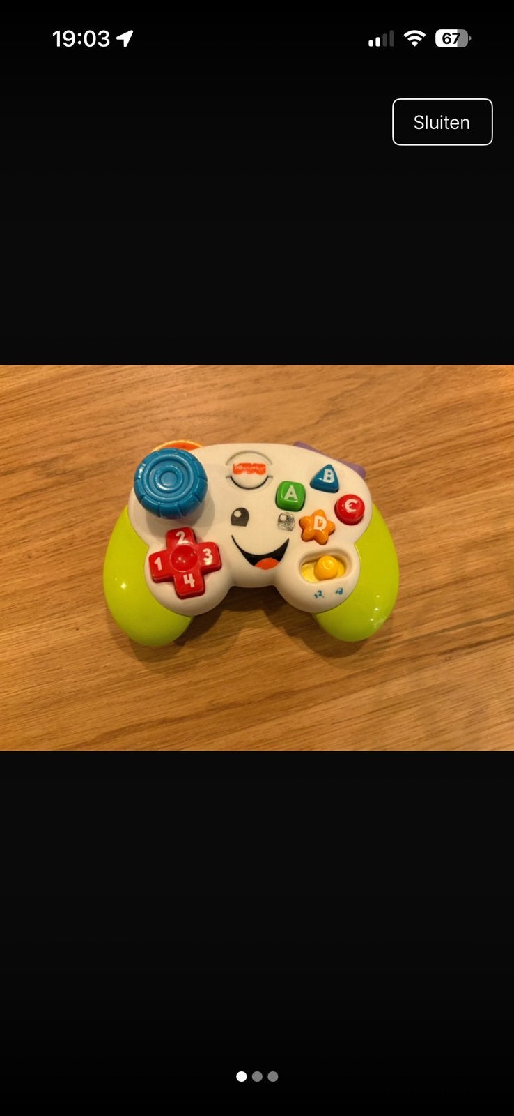 Eerste computer Vtech, Kinderen en Baby's, Speelgoed | Vtech, Ophalen, Gebruikt, 6 maanden tot 2 jaar