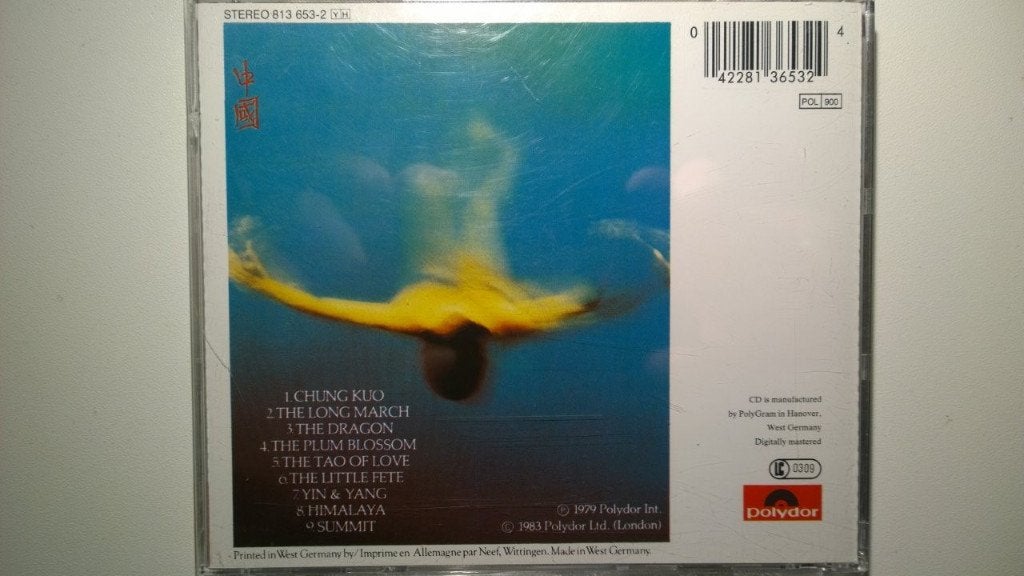 Vangelis - China, Ophalen of Verzenden, Zo goed als nieuw, Pop, Album