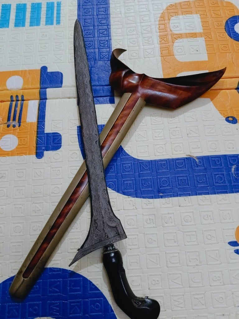 Antieke Keris Jalak Sangu Tumpeng Pedaringan Kebak SVF70, Verzenden, Overige materialen, Indonesië, Meerkleurig