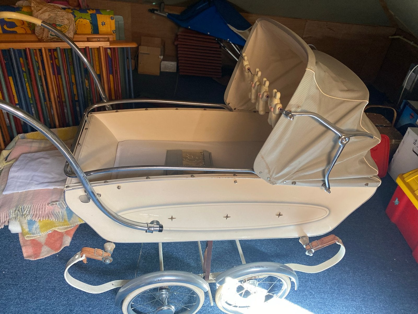 Riemersma Retro Kinderwagen Jaren '60 - Vintage Stijl, Ophalen, Gebruikt, Kinderwagen, Overige merken