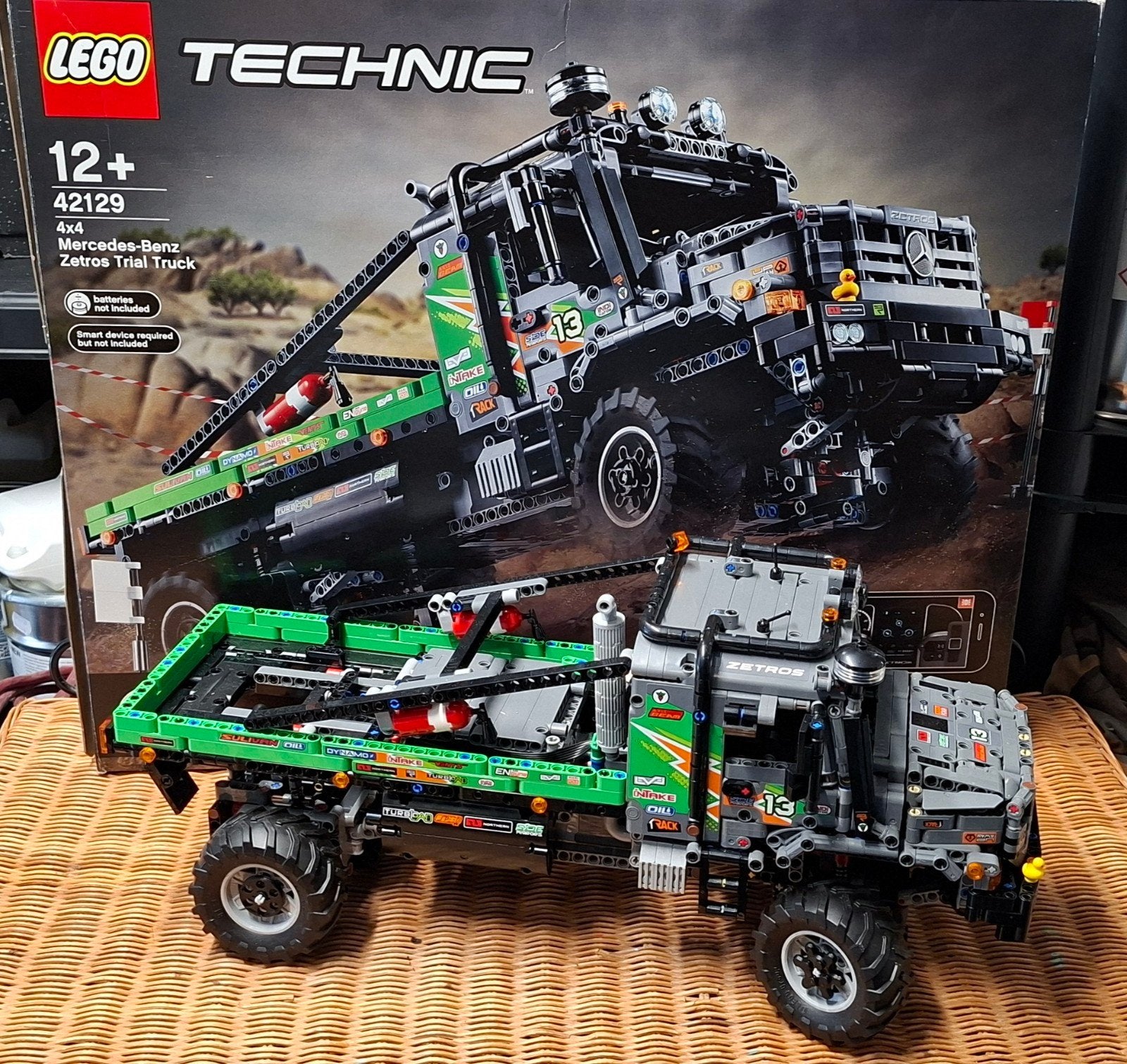 LEGO Technic Mercedes-Benz Zetros Trial Truck, Ophalen, Zo goed als nieuw, Overige merken