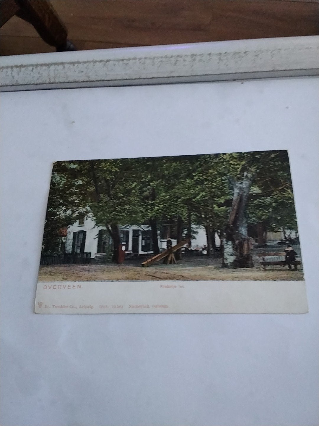 Oude ansichtkaart Overveen, 1913 Kraantje Lek, Ophalen of Verzenden, Voor 1920, Ongelopen, Noord-Holland