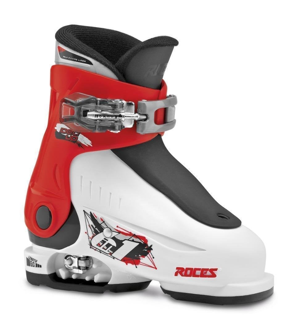 Wr25-29 Roces Idea Up Free verstelbare kinderskischoenen, 100 tot 140 cm, Schoenen, Nieuw, Ophalen of Verzenden