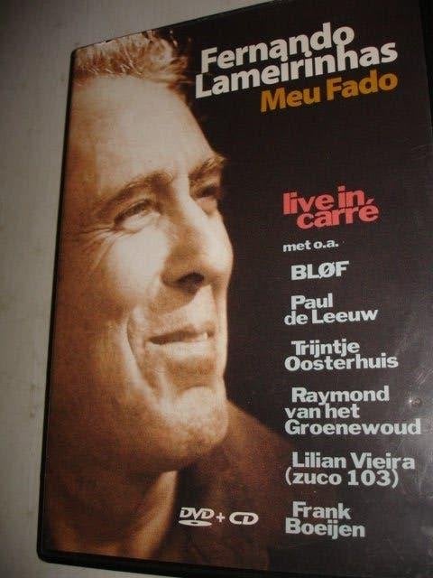 Fernando Lameirinhas- Meu Fado- Live in Carre- CD + DVD- NEW, Alle leeftijden, Verzenden, Nieuw in verpakking
