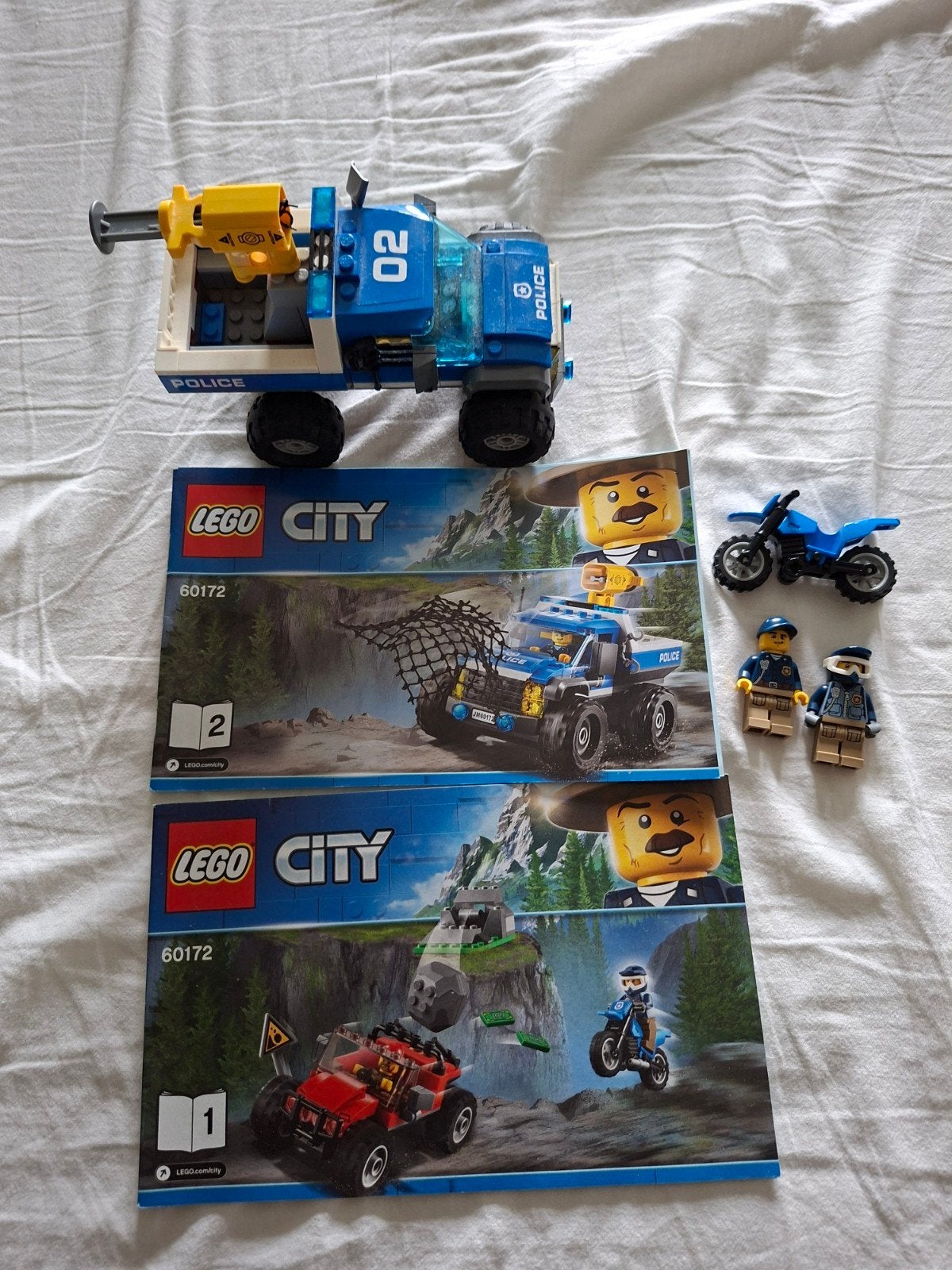LEGO City 60172 Achtervolging in de bergen ), City, Lego, Accessoire, Ophalen of Verzenden