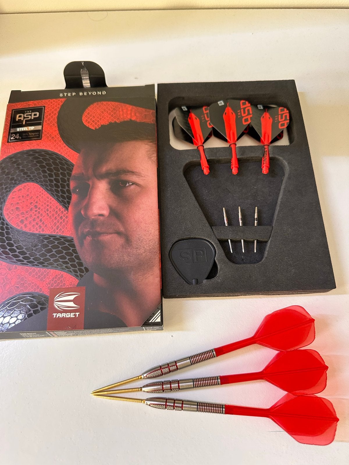 Aspinal G2 Darts 24 gram, Ophalen of Verzenden, Zo goed als nieuw, Pijlen