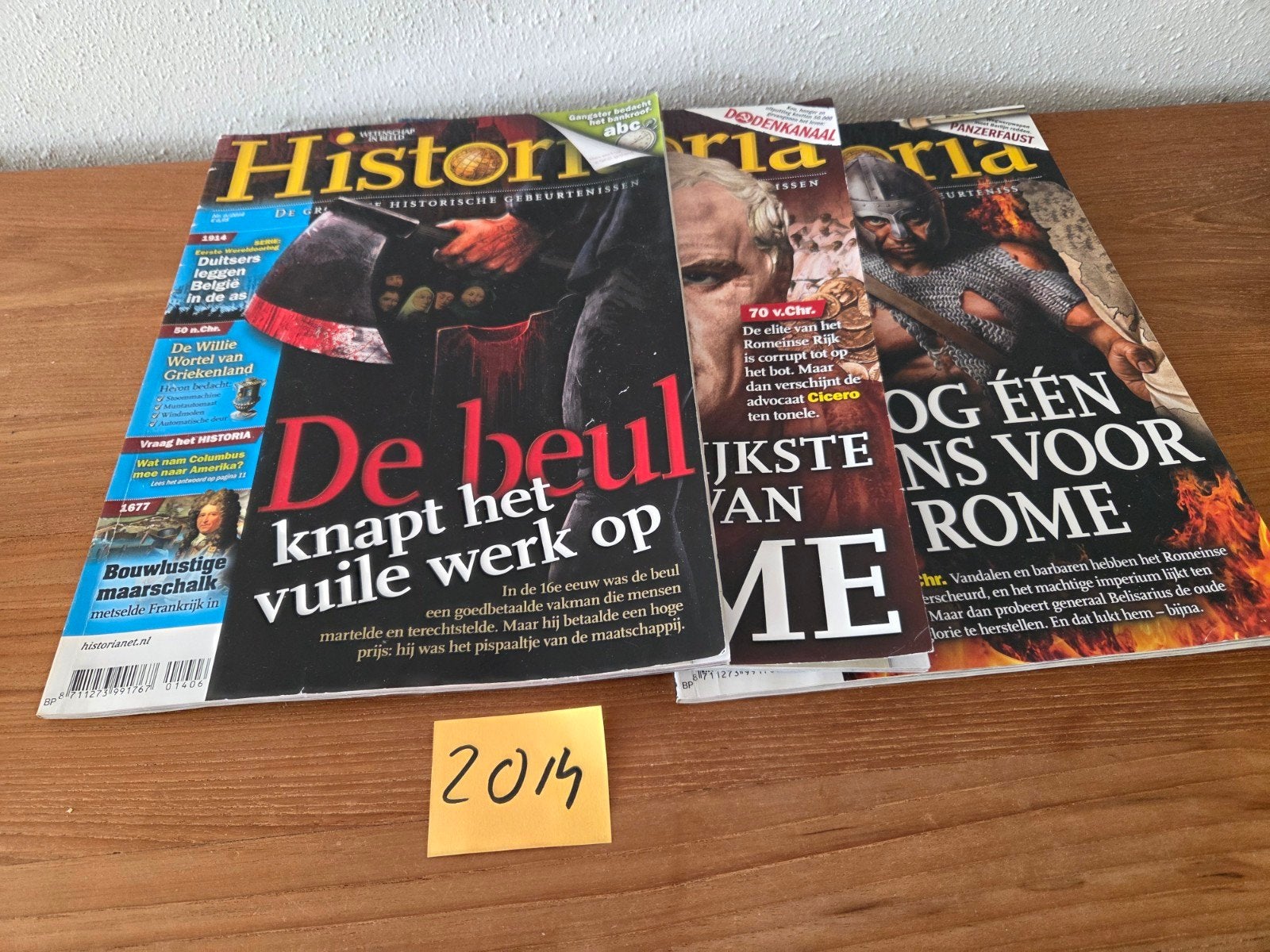 Diverse jaargangen Historia en Quest tijdschriften, Ophalen, Gelezen, Wetenschap en Natuur