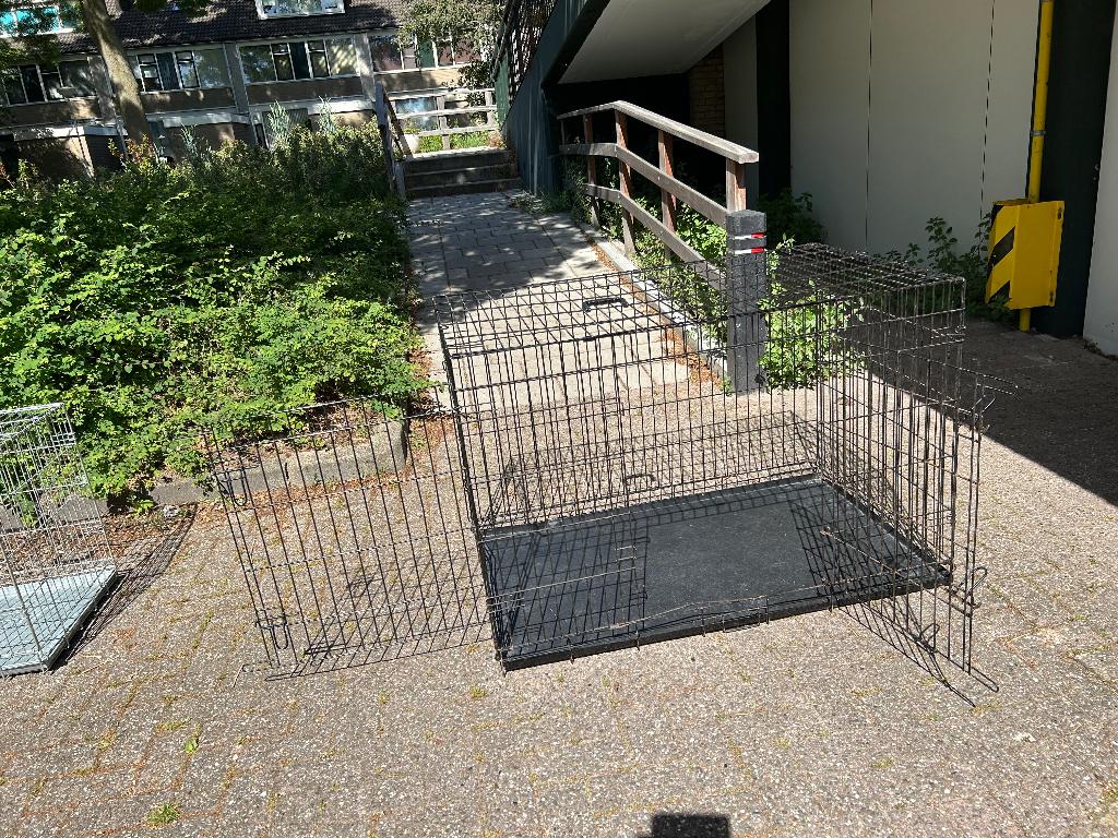 Grote hondenbench 120x75x80, Ophalen, Gebruikt