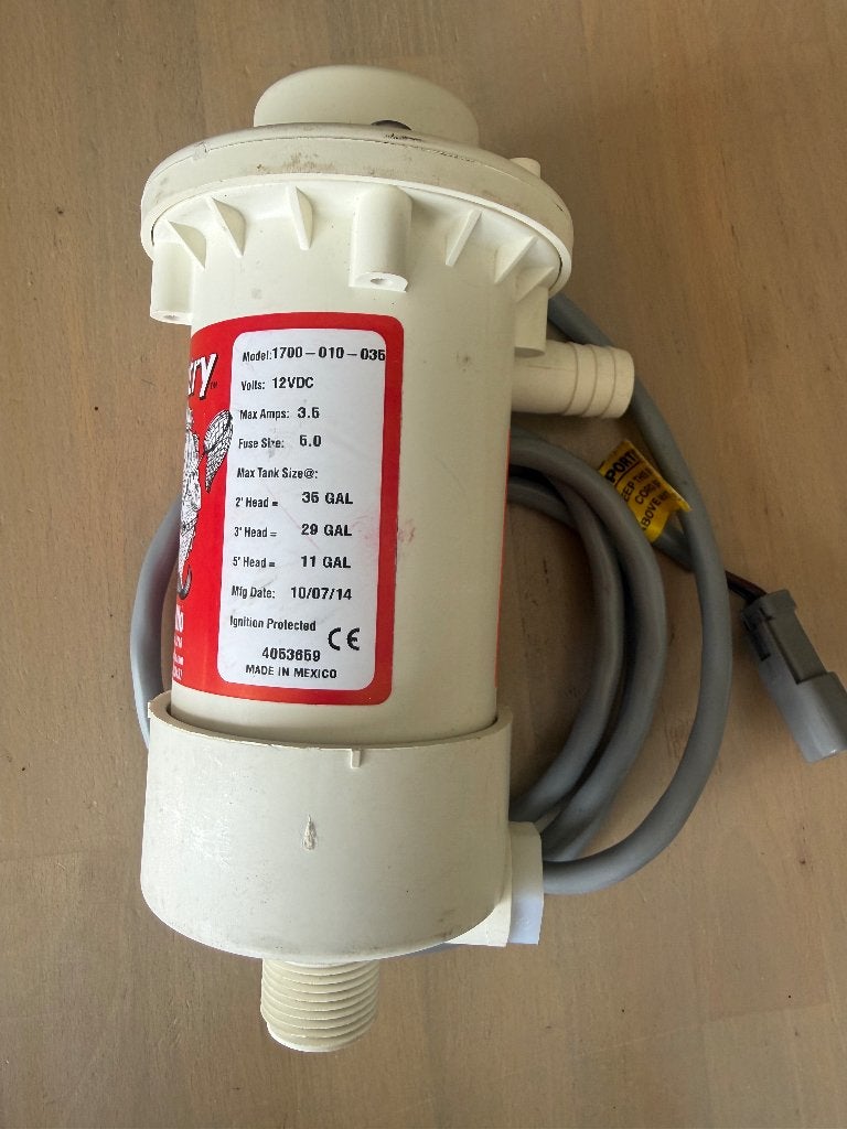 SHURFLO BAIT Sentry mag-drive pump, Ophalen of Verzenden, Nieuw, Overige typen
