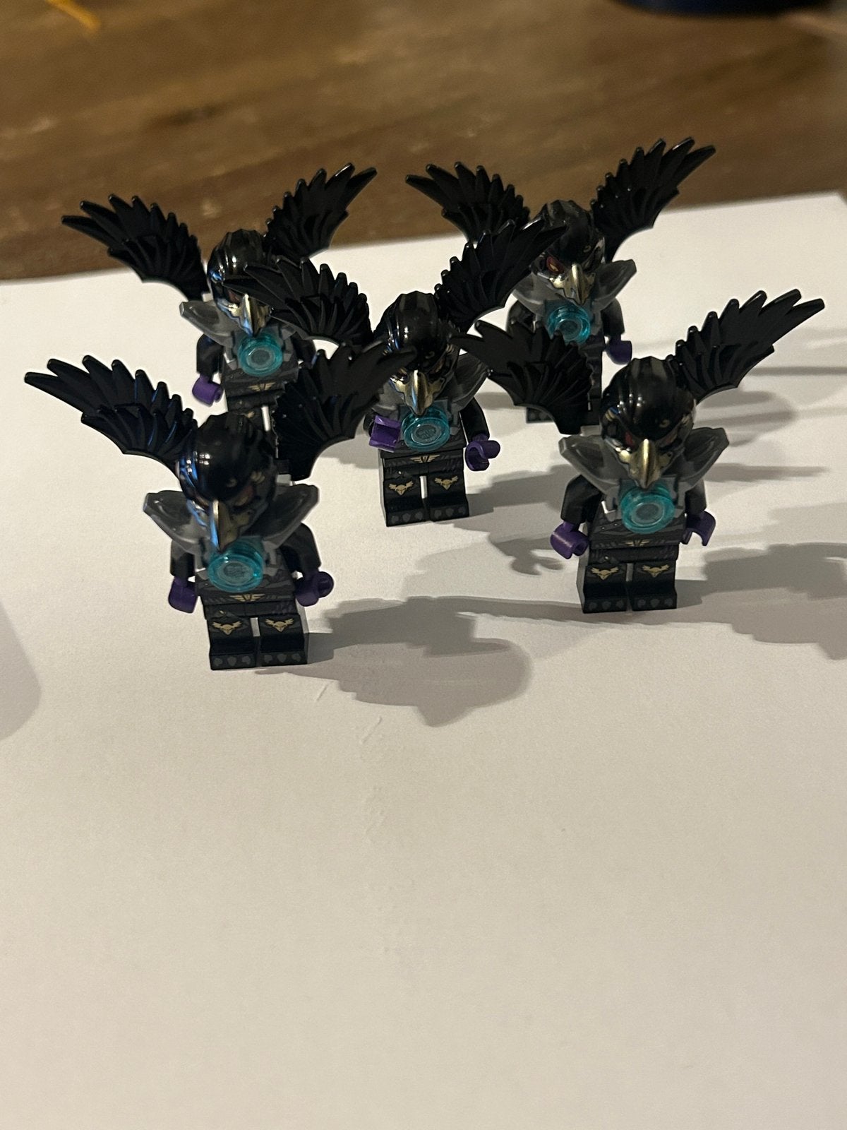 5 x lego razcal - heavy armor minifiguren (loc034)., Lego, Info@lego.com, Overige thema's, Denemarken