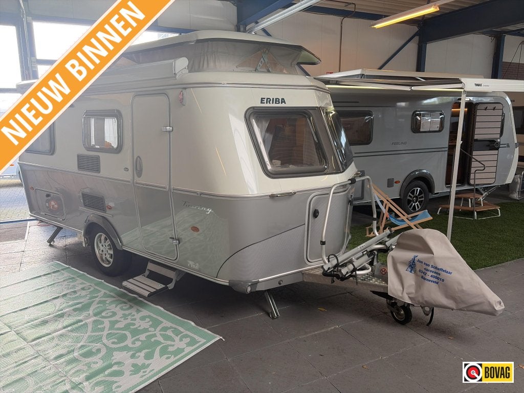 ERIBA Touring Legend 542 | MOVER | LUIFEL | FIETSENDRAGER, Bedrijf, 4 tot 5 meter, Eriba, Tot en met 3