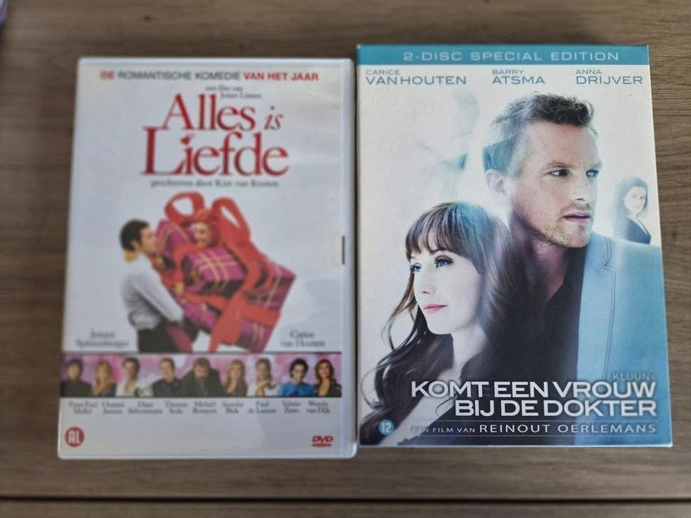 DVD's: Alles is Liefde & Komt een Vrouw bij de Dokter, Ophalen, Gebruikt, Nederlands, Nederlands