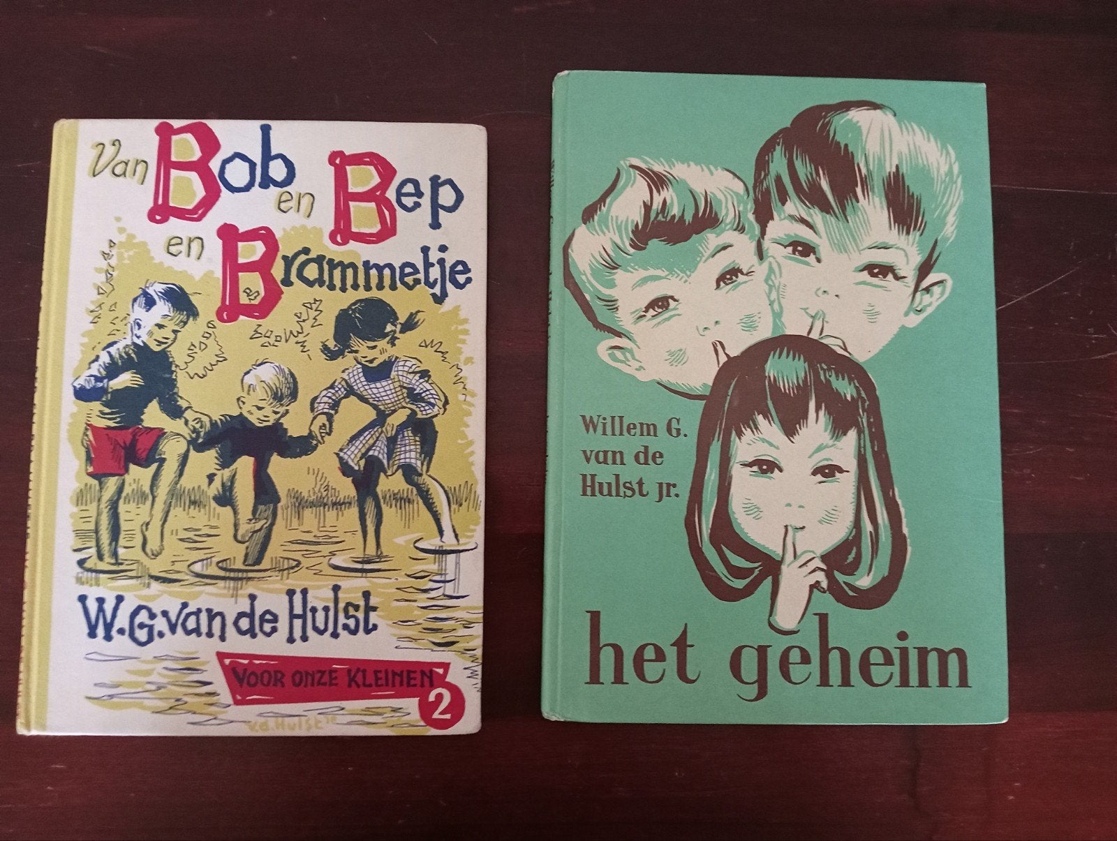 2 WG vd Hulst boekjes, Gelezen, 5 of 6 jaar, Fictie algemeen, W.G. van de Hulst