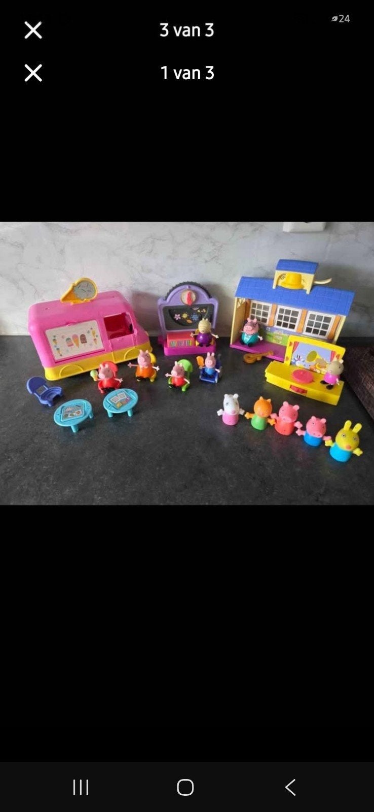 Peppa big speelgoed, Ophalen of Verzenden, Zo goed als nieuw