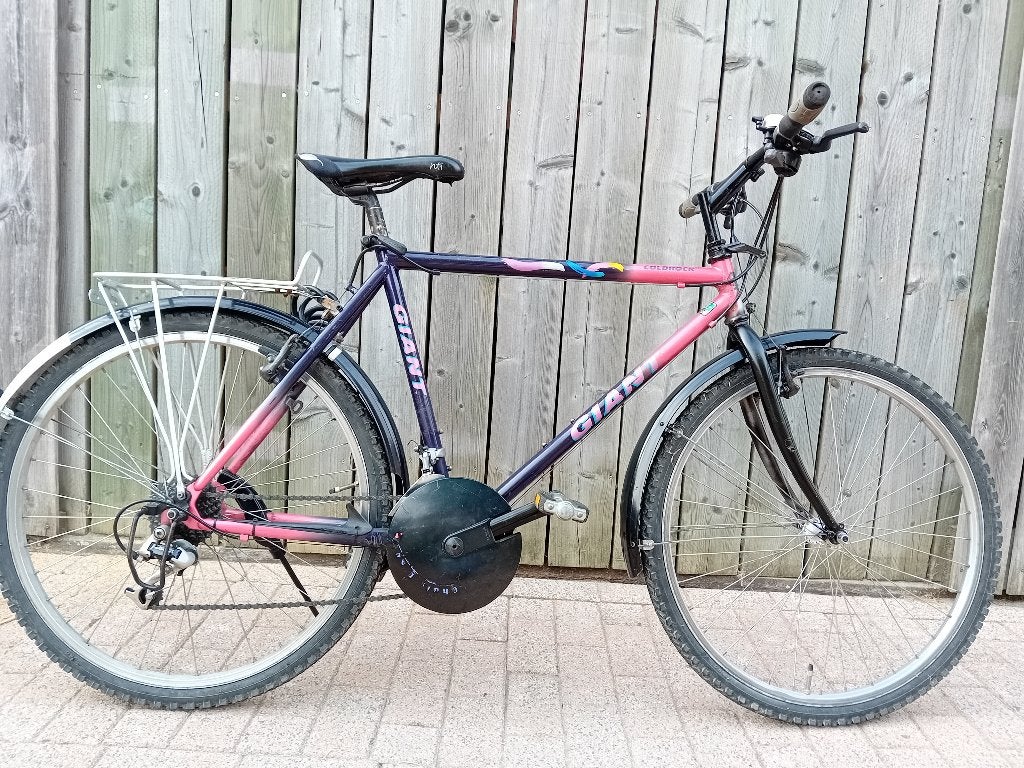 Giant coldrock fiets, Fietsen en Brommers, Ophalen, Velgrem, Versnellingen, Giant