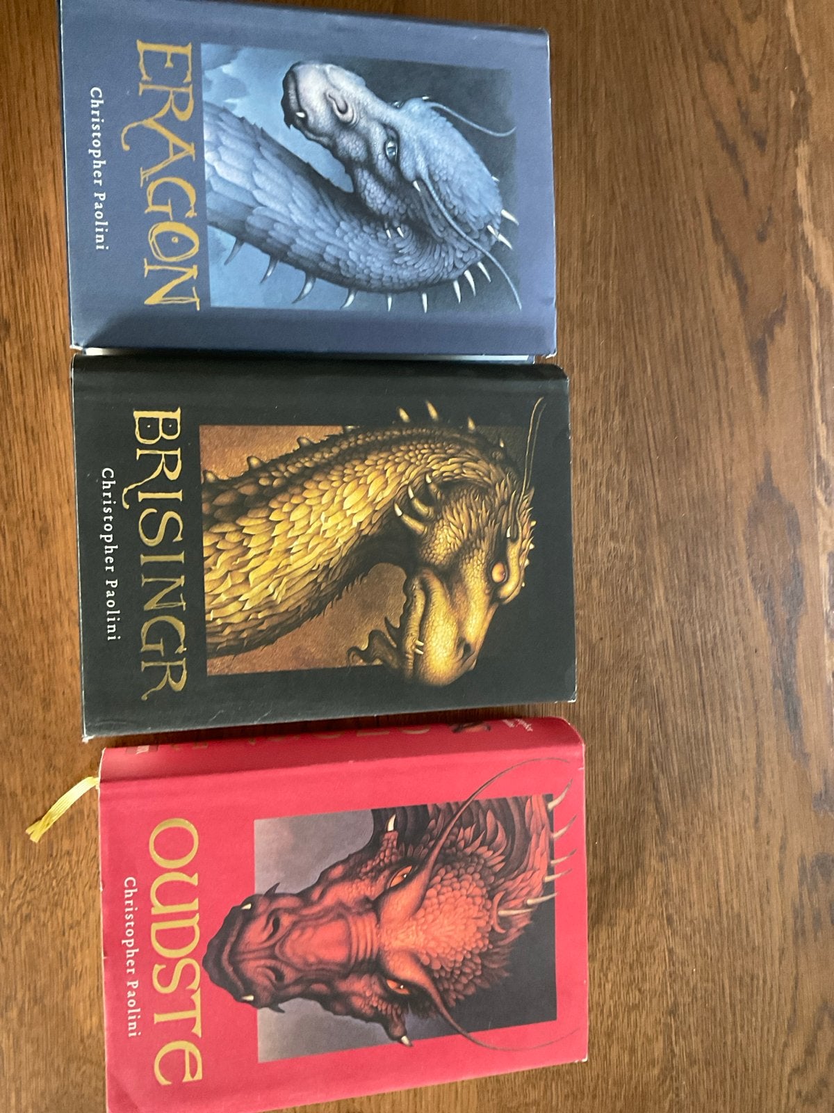 Eragon, Brisingr, Oudste - Christopher Paolini (3 boeken), Ophalen of Verzenden, Zo goed als nieuw