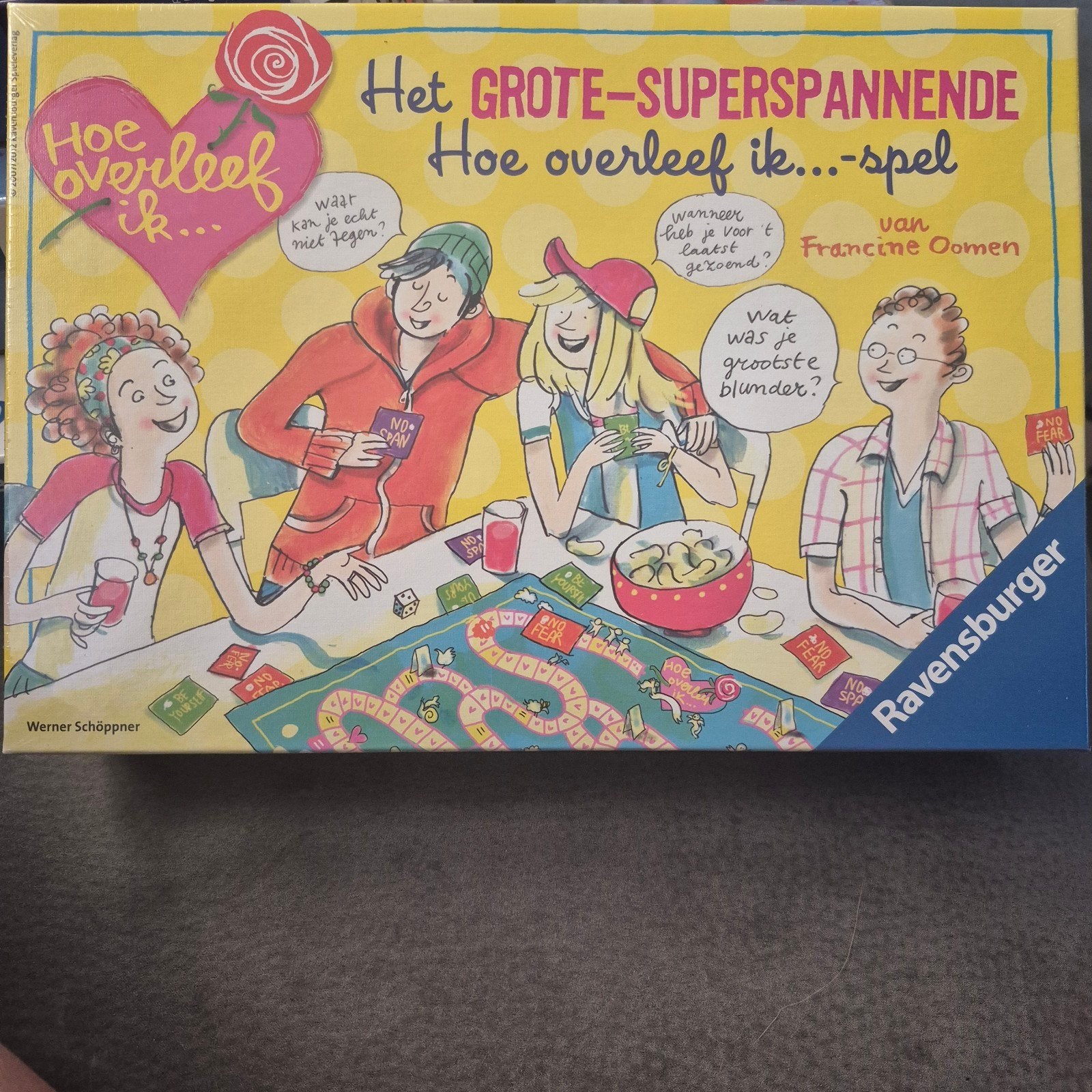 Hoe overleef ik...-spel van Francine Oomen Ravensburger, Drie of vier spelers, Ophalen of Verzenden, Nieuw, Ravensburger